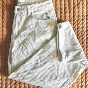 Almost famous cream corduroy pants